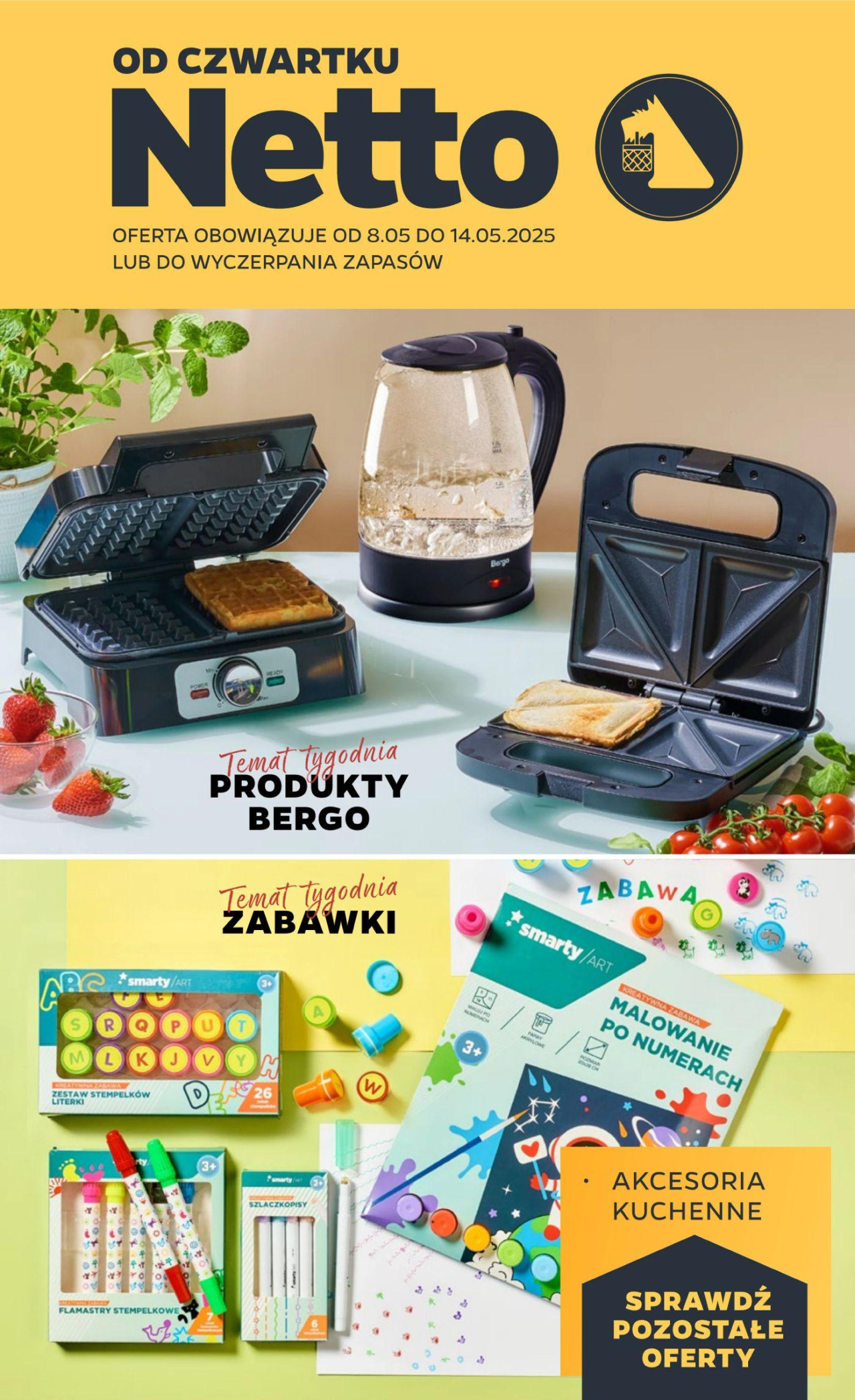 Netto gazetka - Non food od 8. 05. 2025