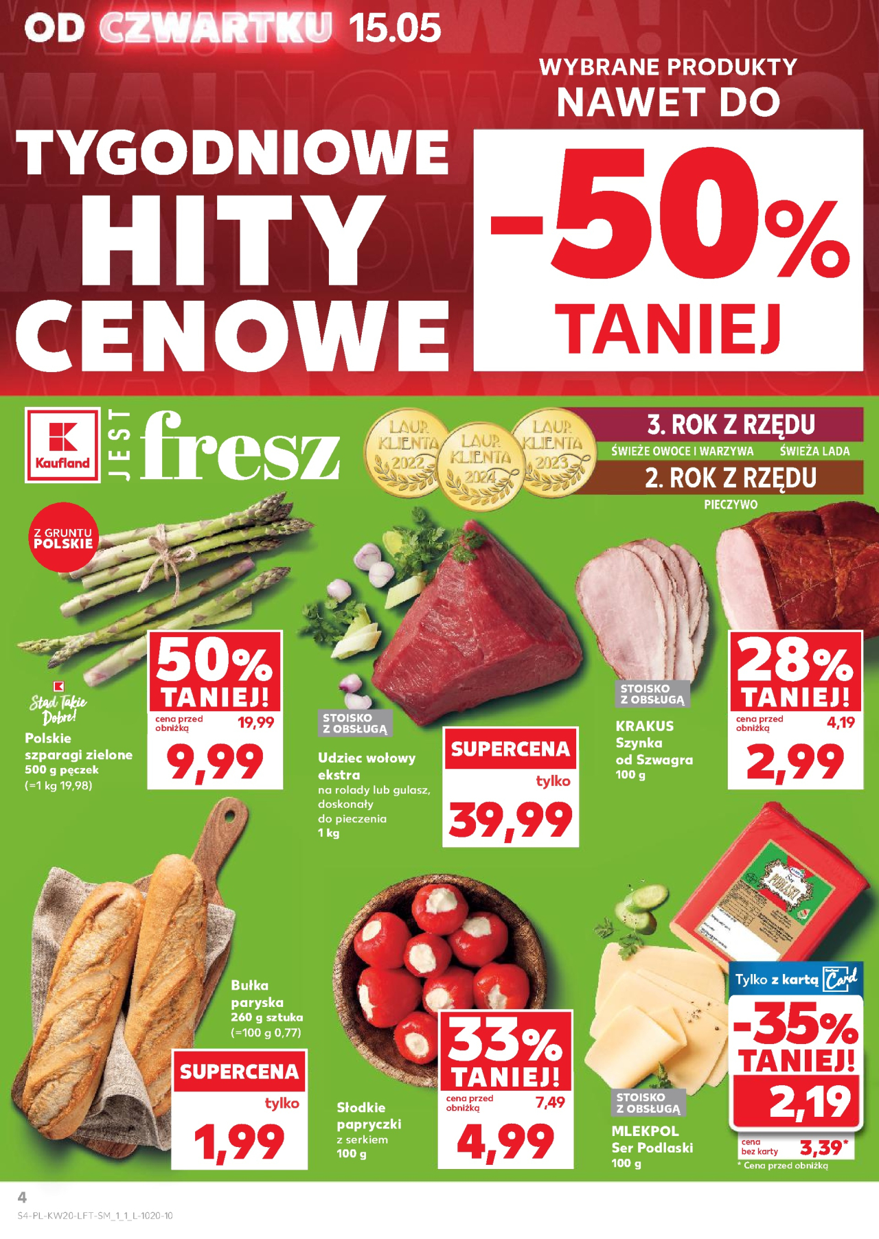 Kaufland iulotka
 od 15. 05. 2025