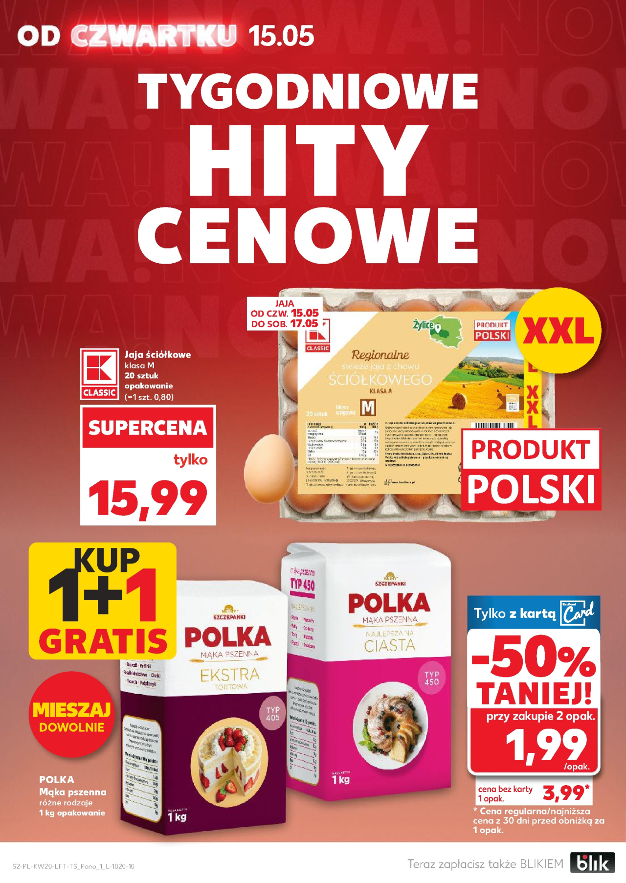 Kaufland ulotka
 od 15. 05. 2025
