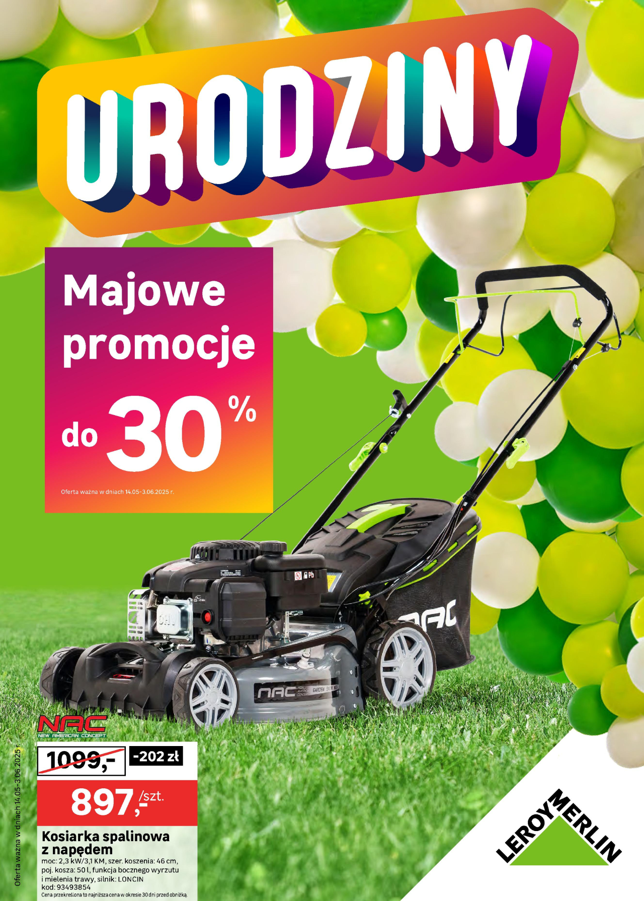 Leroy Merlin gazetka - Maj II od 14. 05. 2025