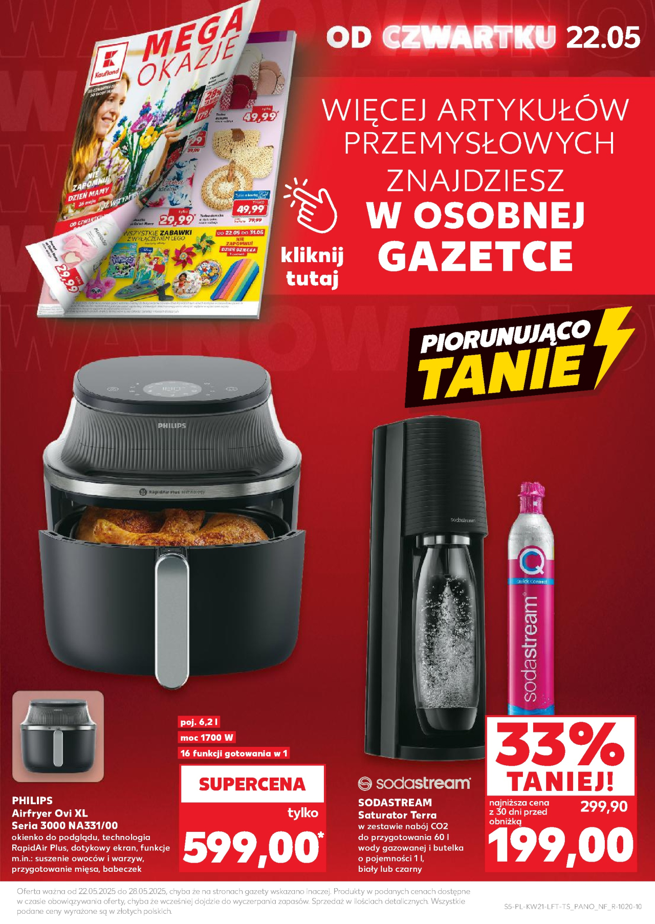 nowa gazetka Kaufland
 od 22. 05. 2025