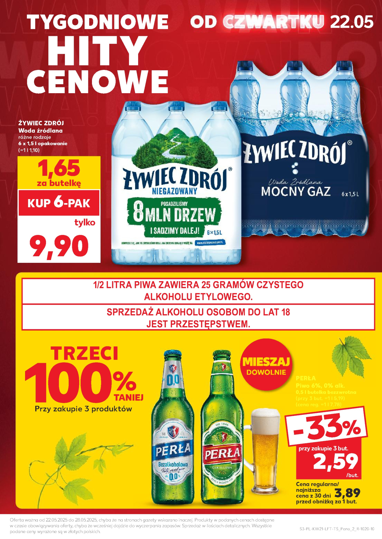 Kaufland gazetka od jutra
 od 22. 05. 2025