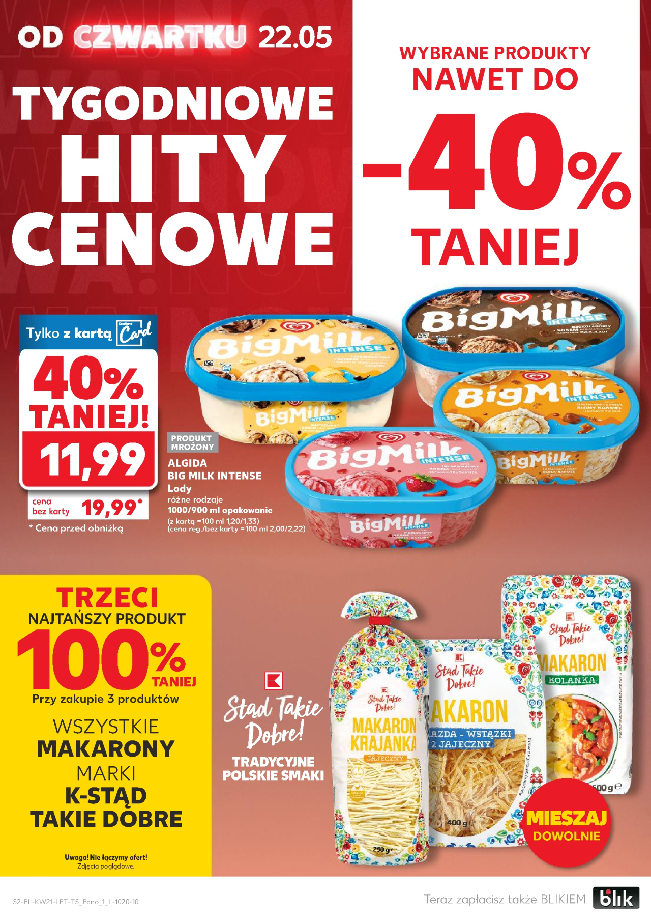 Kaufland ulotka
 od 22. 05. 2025