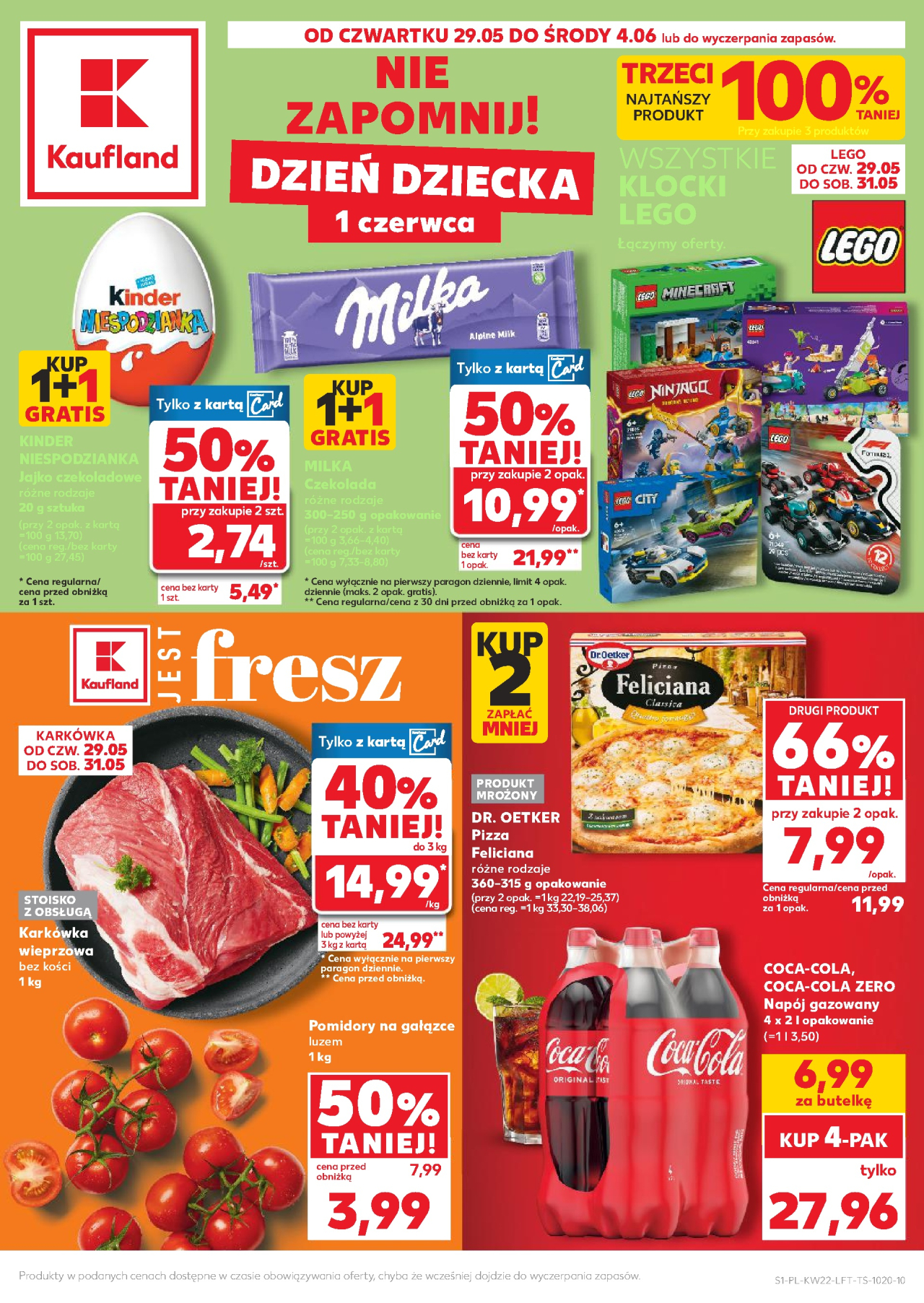 Kaufland gazetka Rawicz od 29. 05. 2025