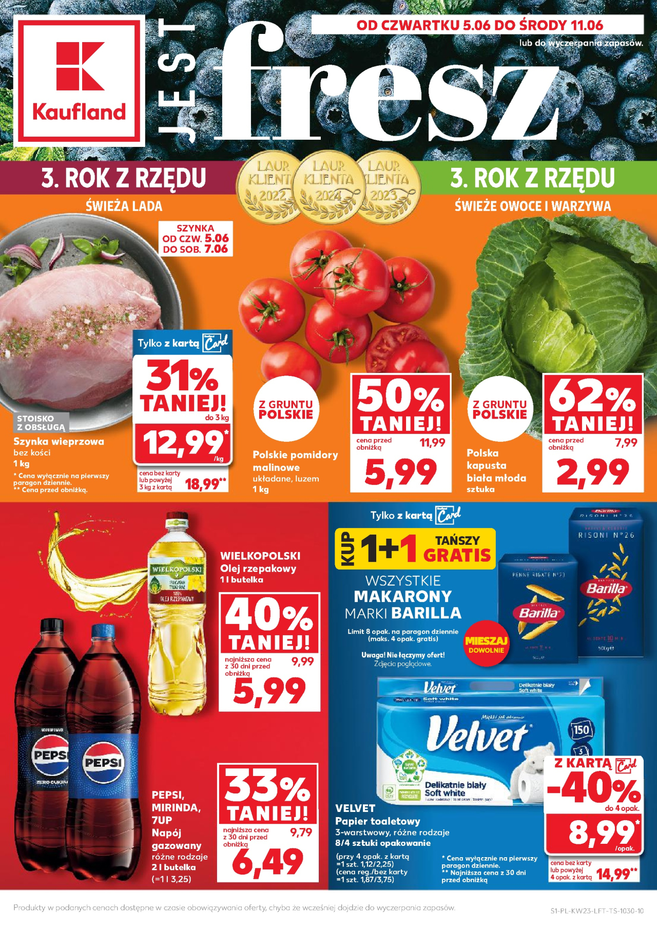 Kaufland gazetka Andrychów od 5. 06. 2025