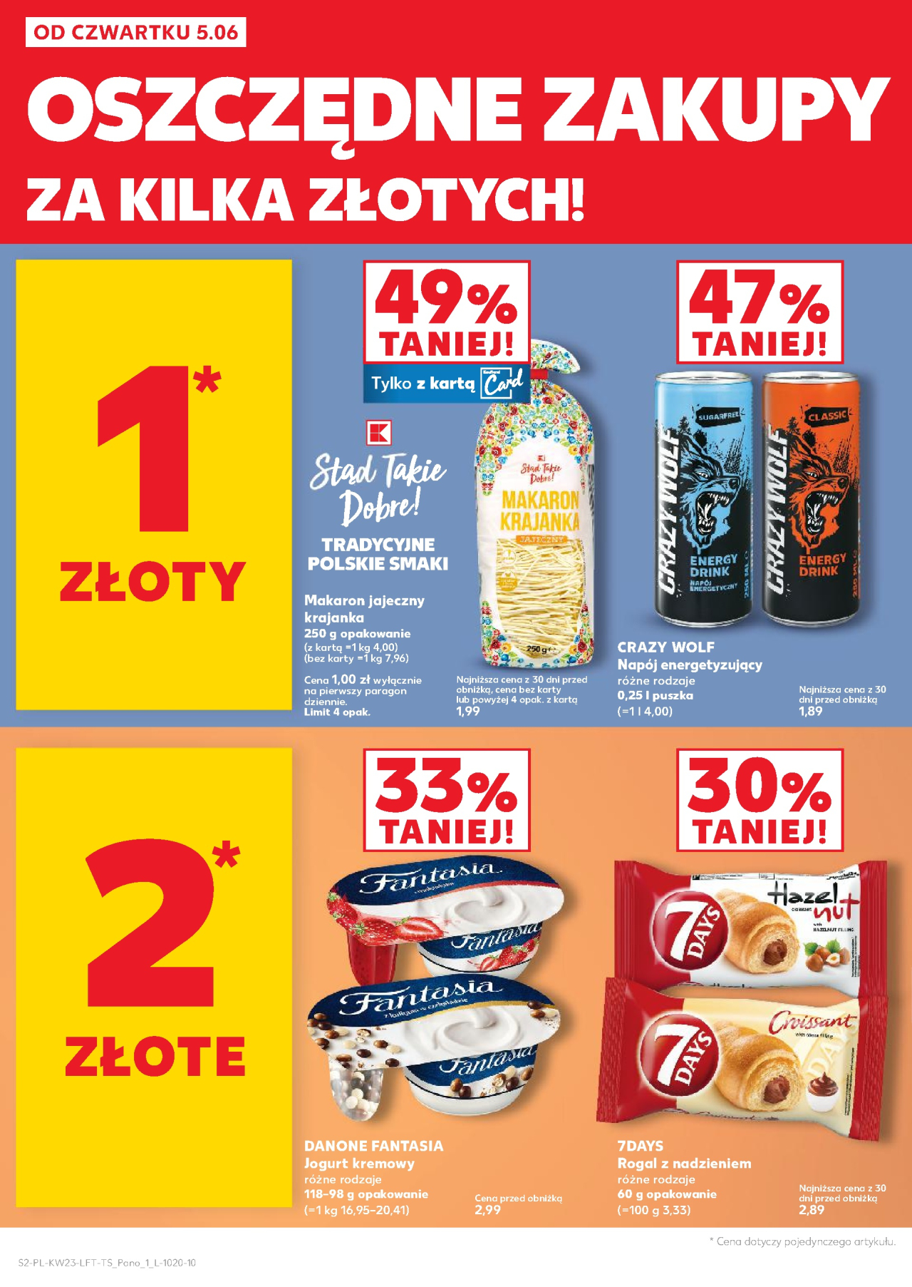 Kaufland ulotka
 od 5. 06. 2025