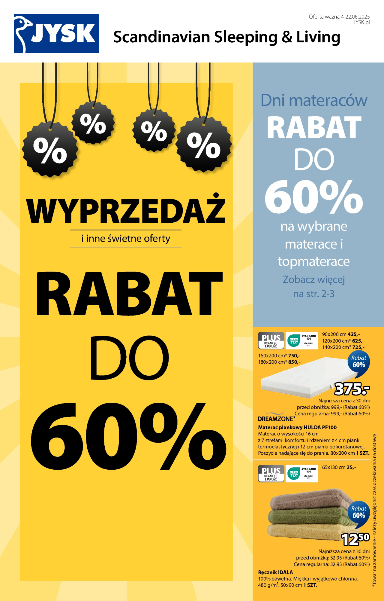 Jysk gazetka od 4. 06. 2025