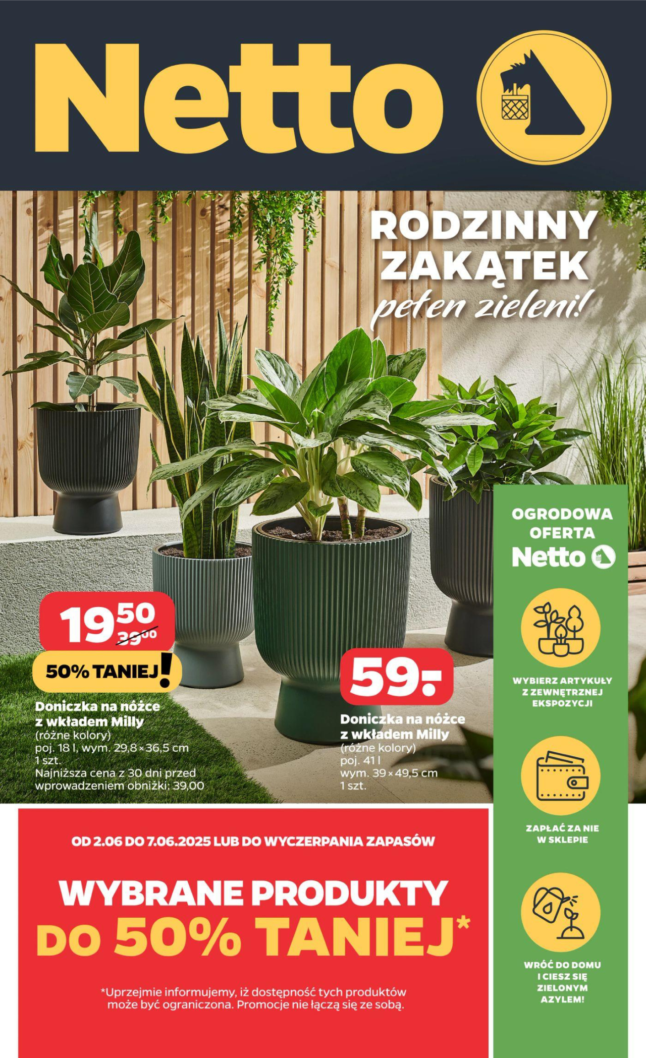 Netto katalog - Ogrod od 2. 06. 2025