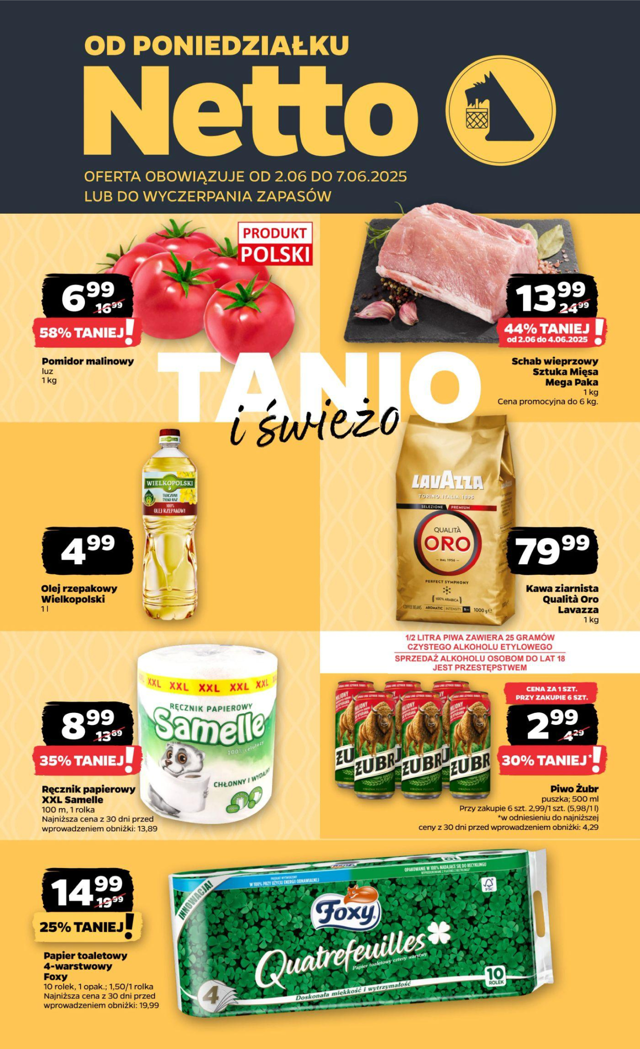 Netto gazetka od 2. 06. 2025