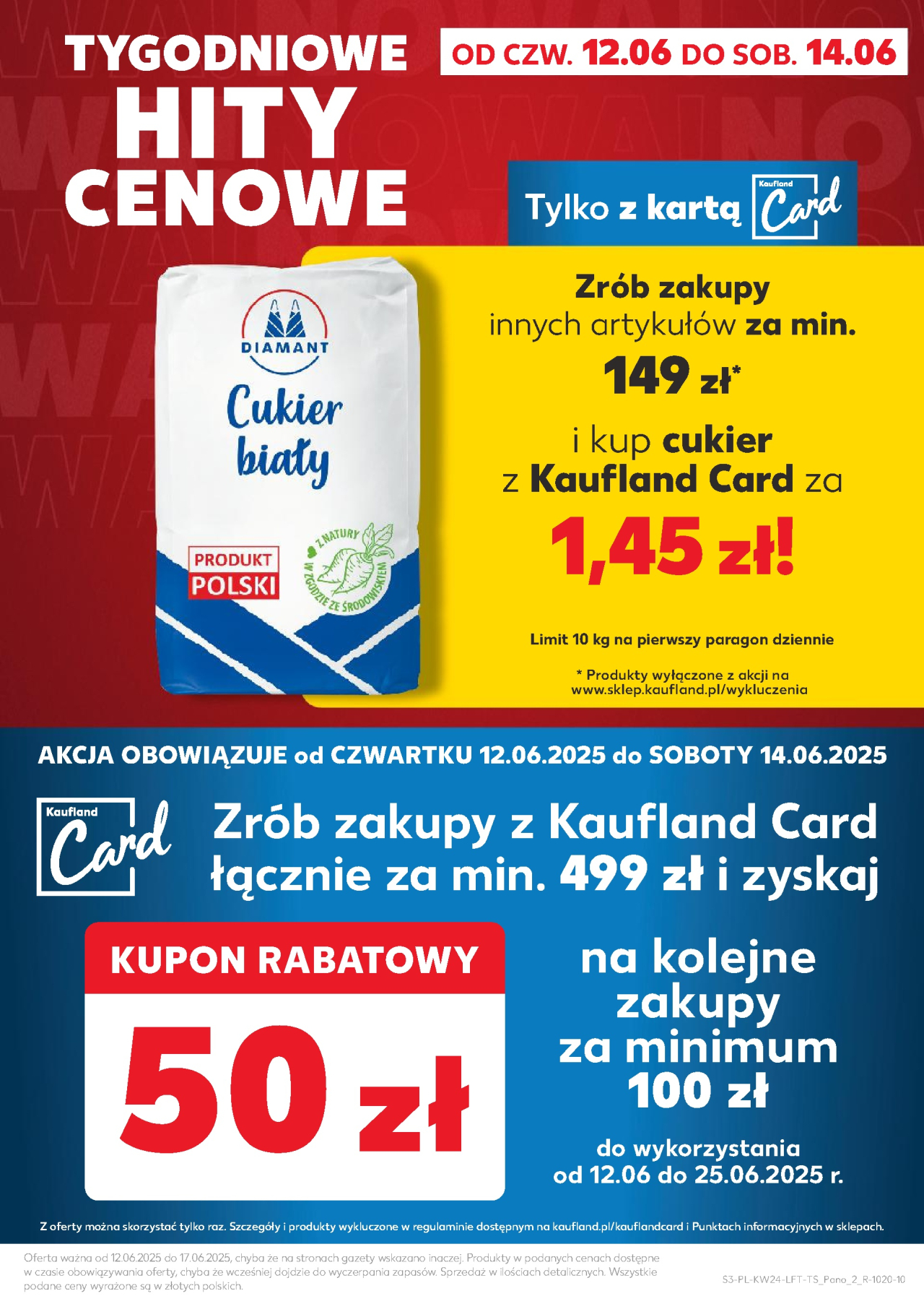 Kaufland gazetka od jutra
 od 12. 06. 2025