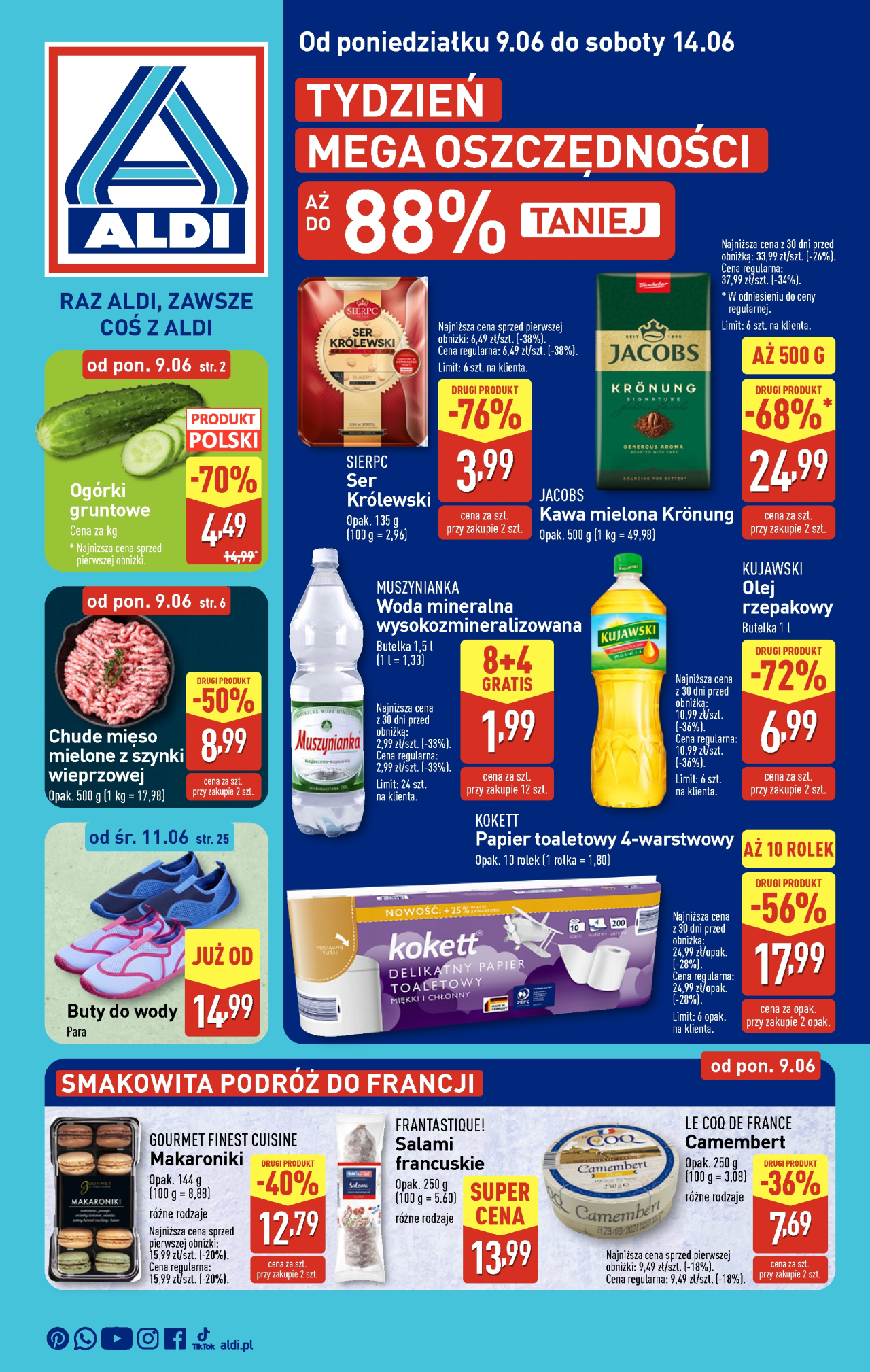 Aldi offerta - Pełna oferta od 9. 06. 2025