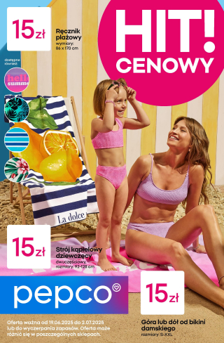 Pepco gazetka - Odzież plażowa