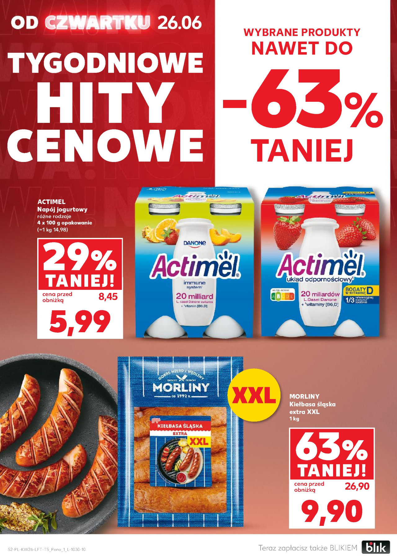 Kaufland ulotka
 od 26. 06. 2025