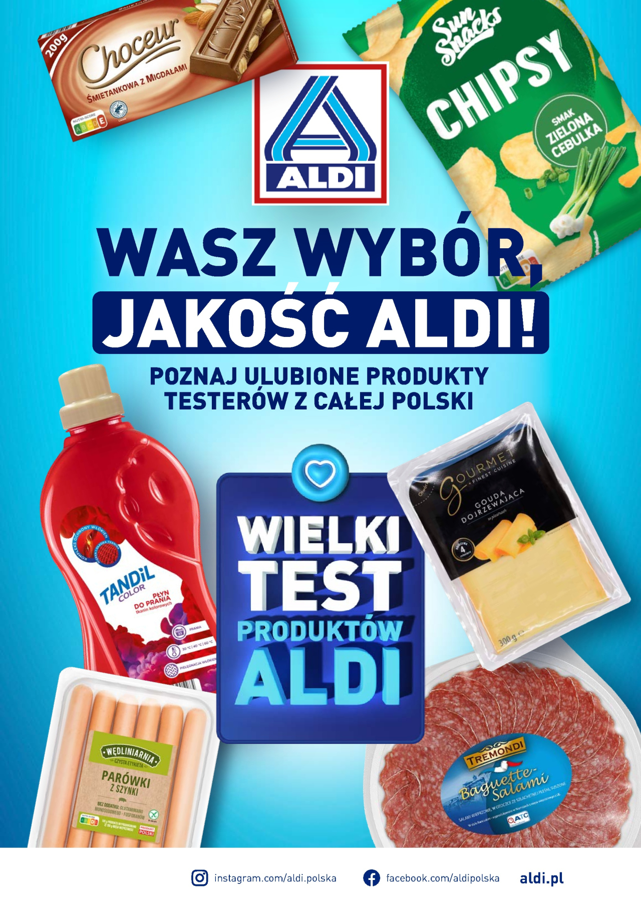 Aldi offerta - Rozsmakuj się w polecanych produktach od 8. 07. 2025