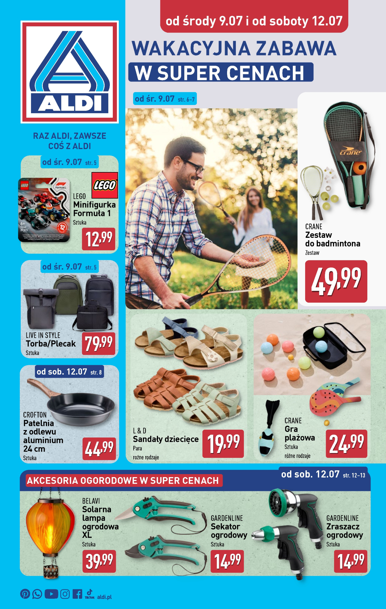 Aldi offerta - Artykuły przemysłowe i tekstylia od 9. 07. 2025