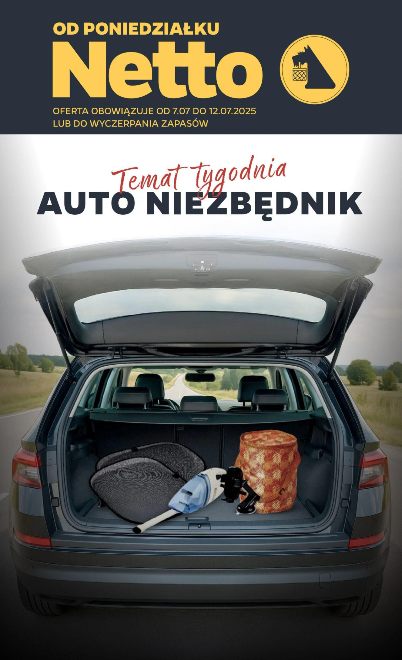 Netto gazetka - Non food od 7. 07. 2025