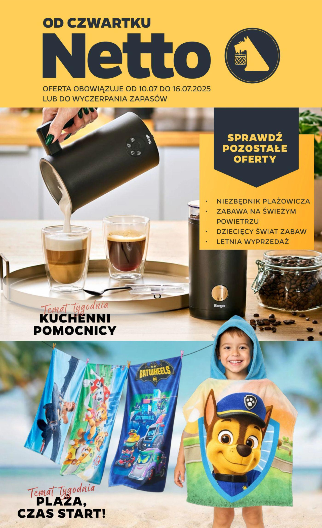Netto gazetka - Non food od 10. 07. 2025
