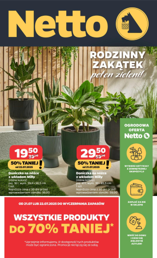 Netto katalog - Ogrod