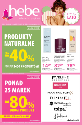 Hebe - drogerie gazetka