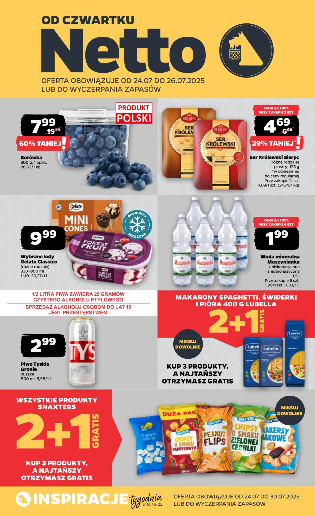 Netto gazetka od 24. 07. 2025