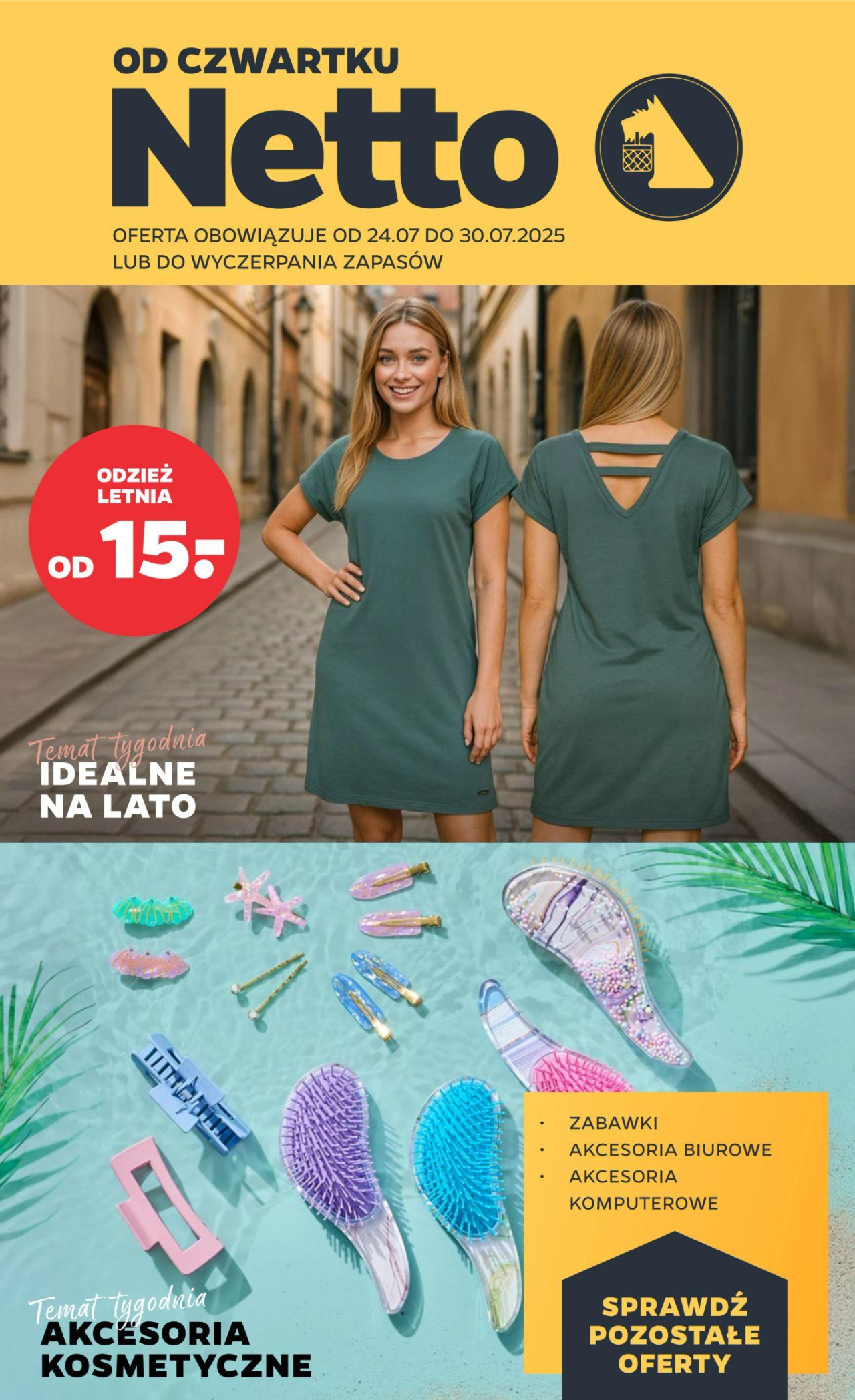 Netto gazetka - Non food od 24. 07. 2025