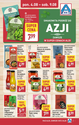 Aldi offerta - Tydzień Azjatycki