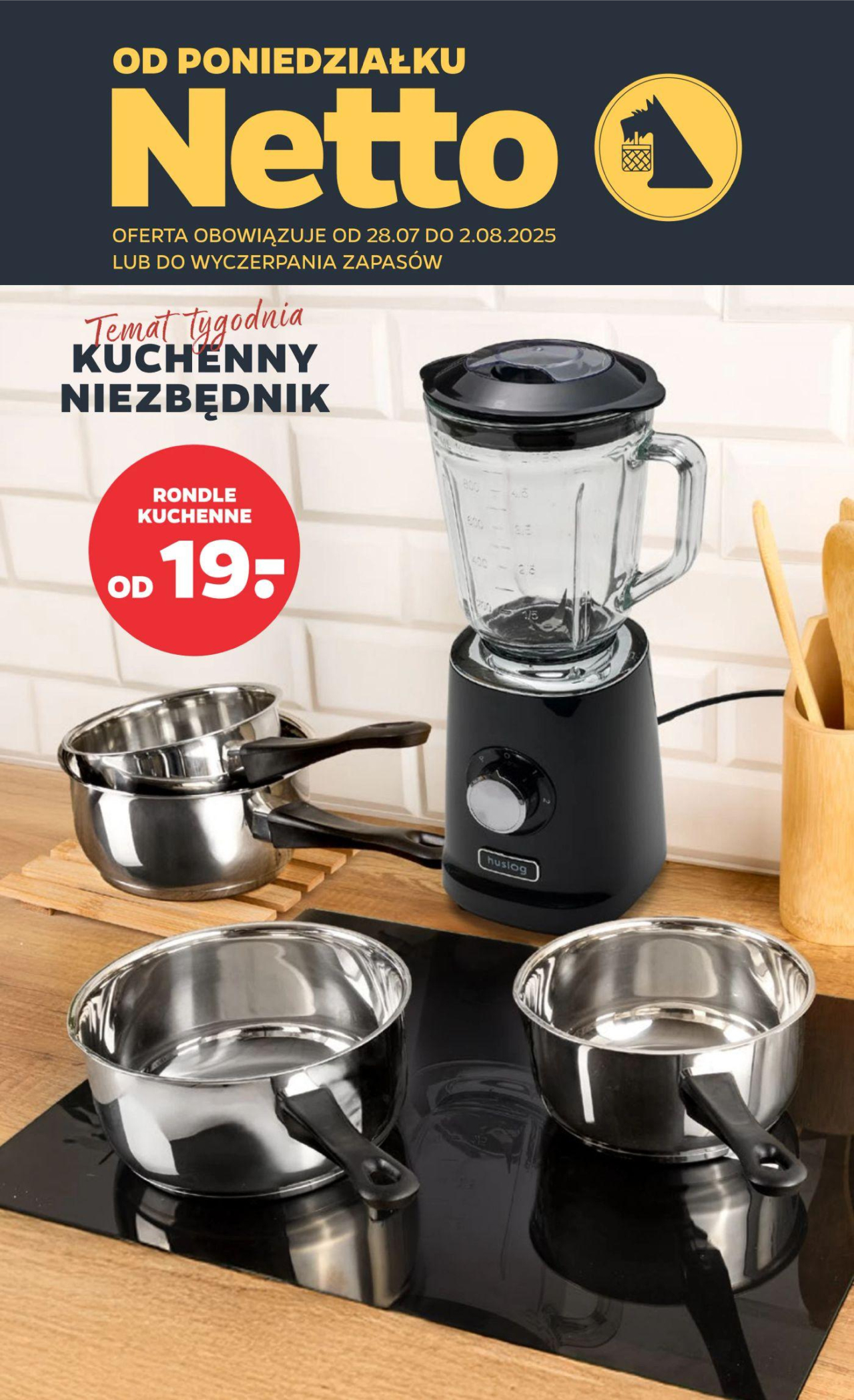 Netto gazetka - Non food od 28. 07. 2025