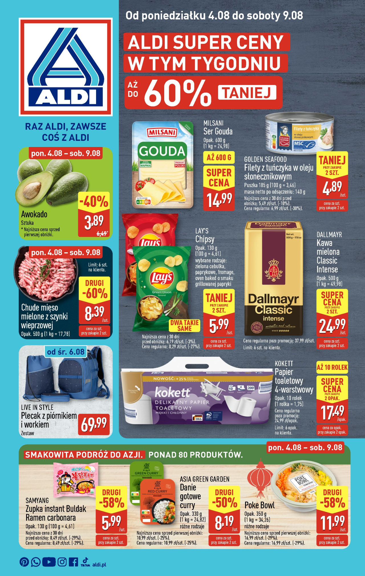 Aldi offerta od 4. 08. 2025