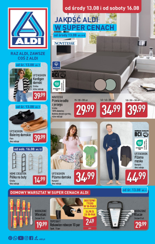Aldi offerta - Artykuły przemysłowe i tekstylia