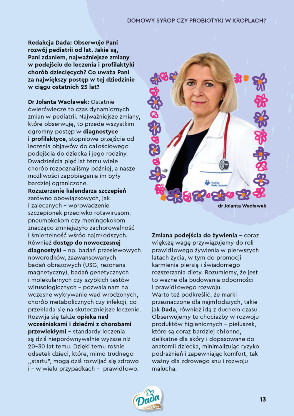 Leták Biedronka gazetka specjalna - Dada, Polsko - strana 13