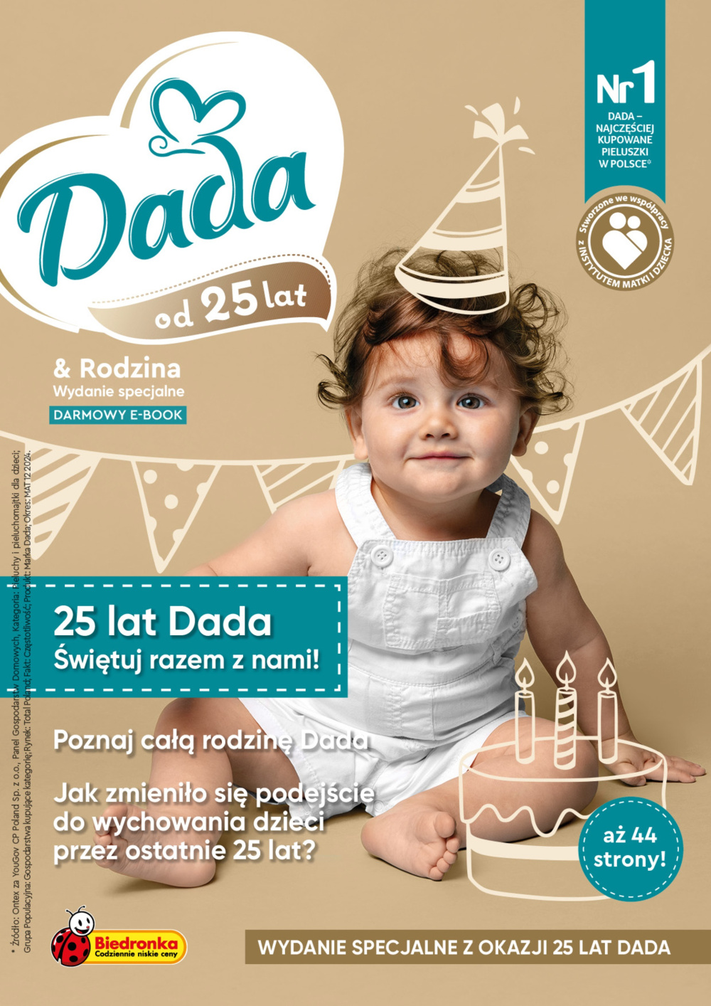 Leták Biedronka gazetka specjalna - Dada, Polsko - strana 1