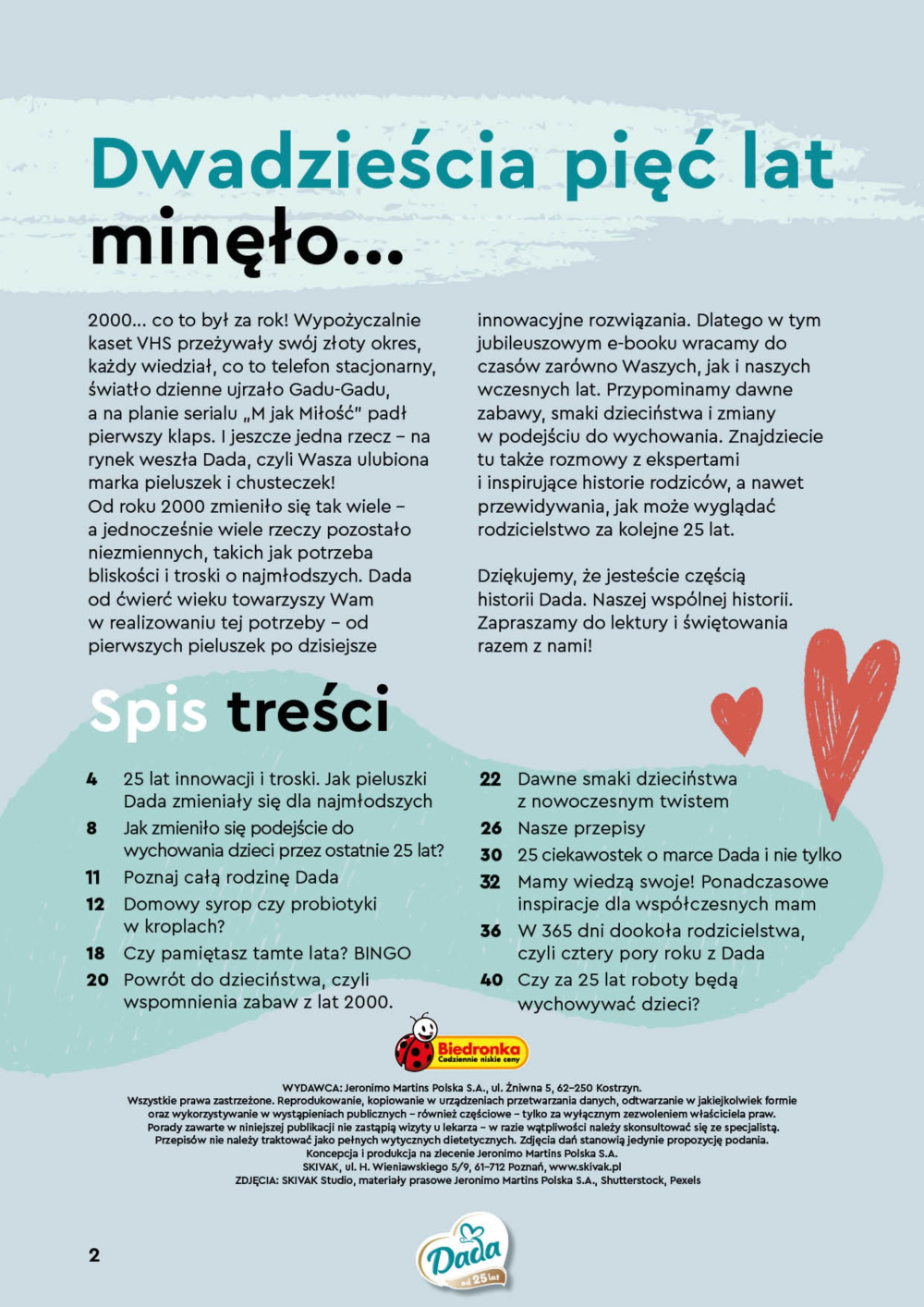 Leták Biedronka gazetka specjalna - Dada, Polsko - strana 2