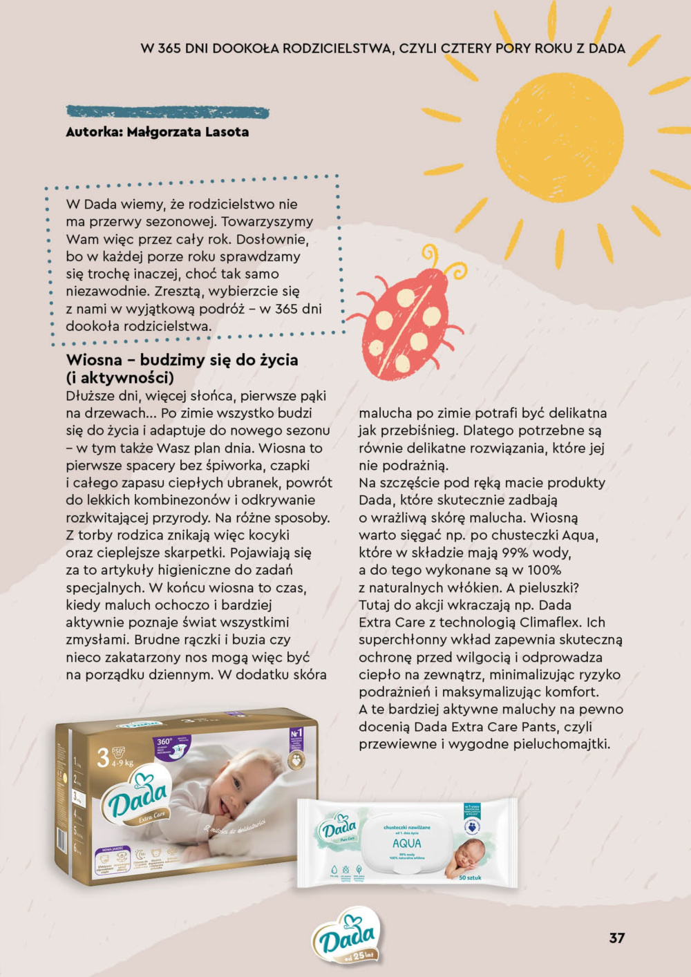 Leták Biedronka gazetka specjalna - Dada, Polsko - strana 37