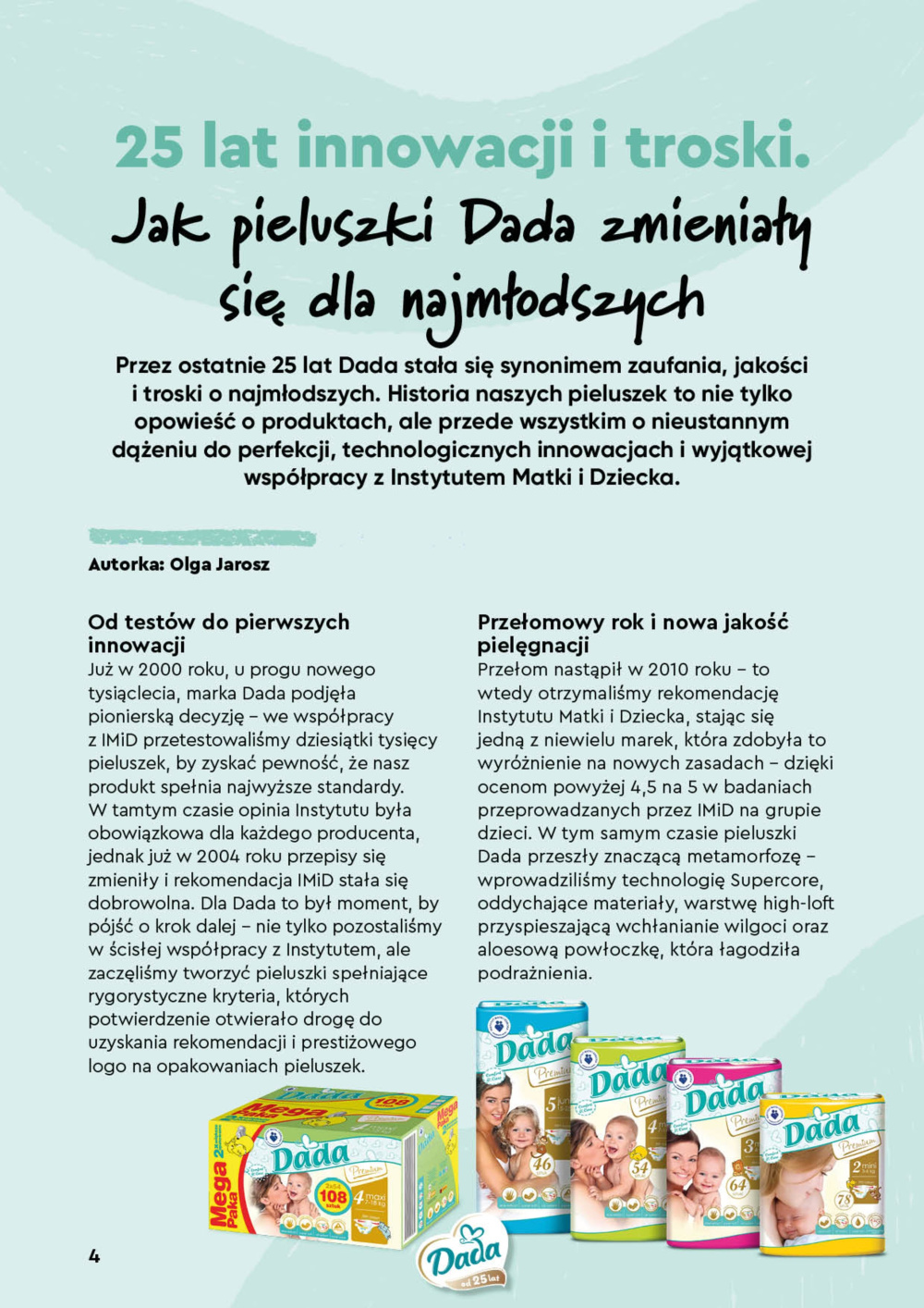 Leták Biedronka gazetka specjalna - Dada, Polsko - strana 4