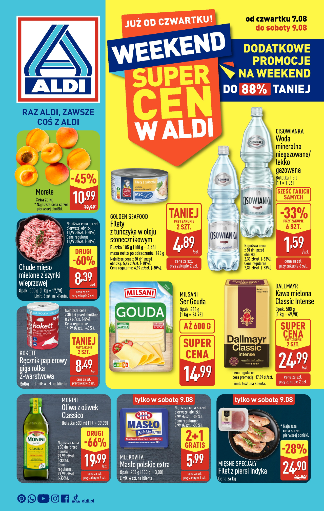 Aldi offerta - Oferta weekendowa od 7. 08. 2025