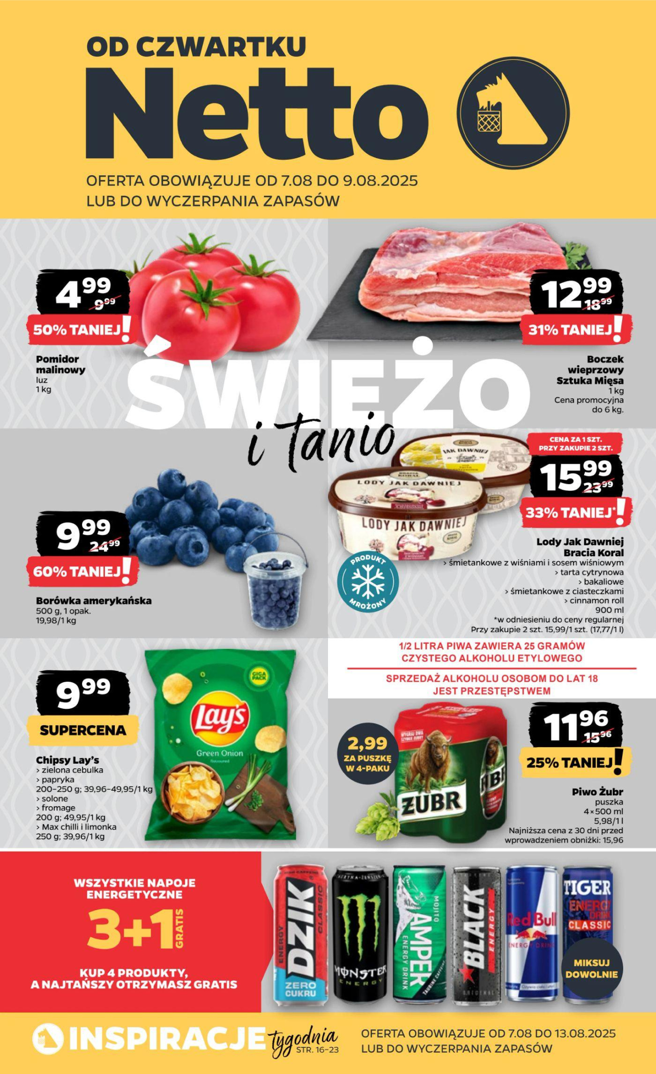 Netto gazetka od 7. 08. 2025