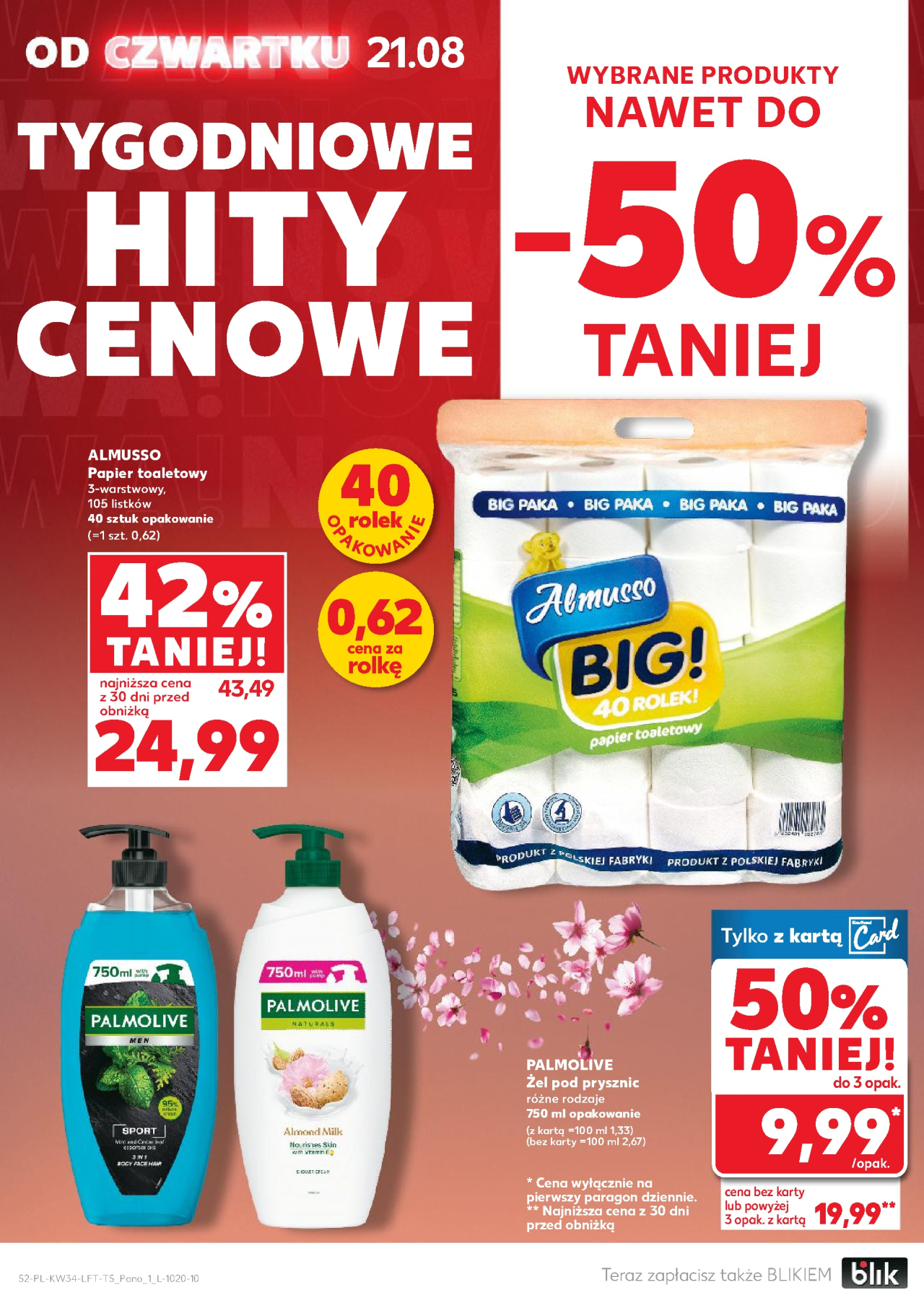Kaufland ulotka
 od 21. 08. 2025