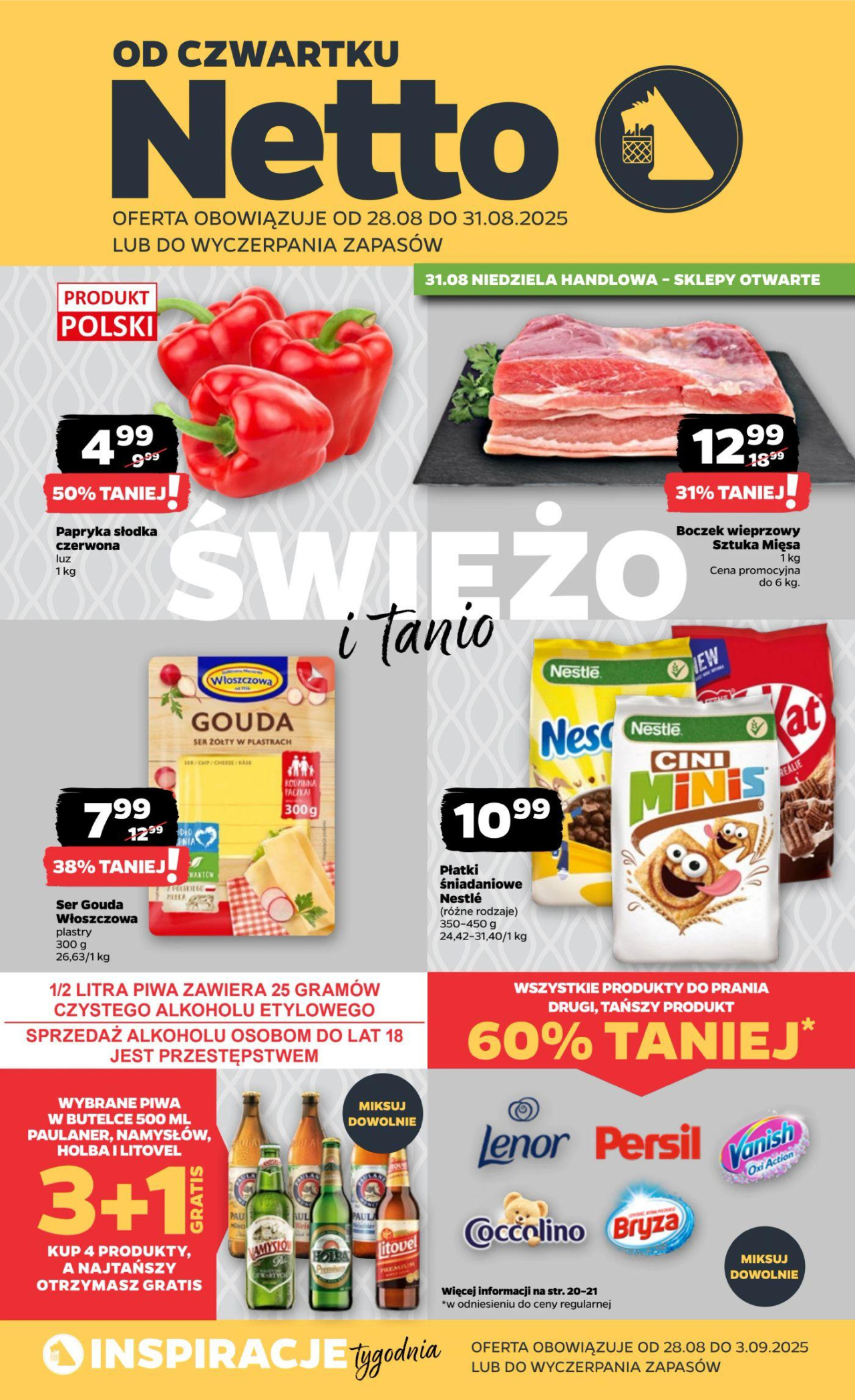 Netto gazetka od 28. 08. 2025