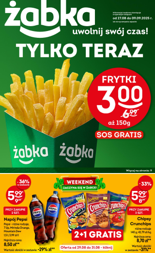 Żabka gazetka