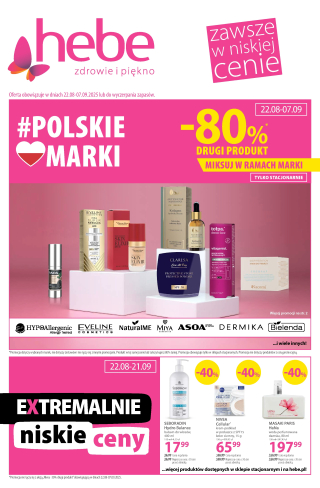 Hebe - drogerie gazetka