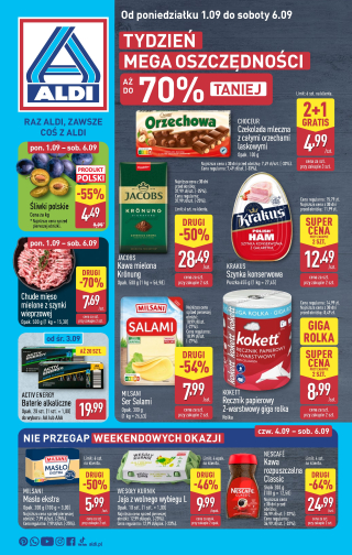 Aldi - Pełna oferta