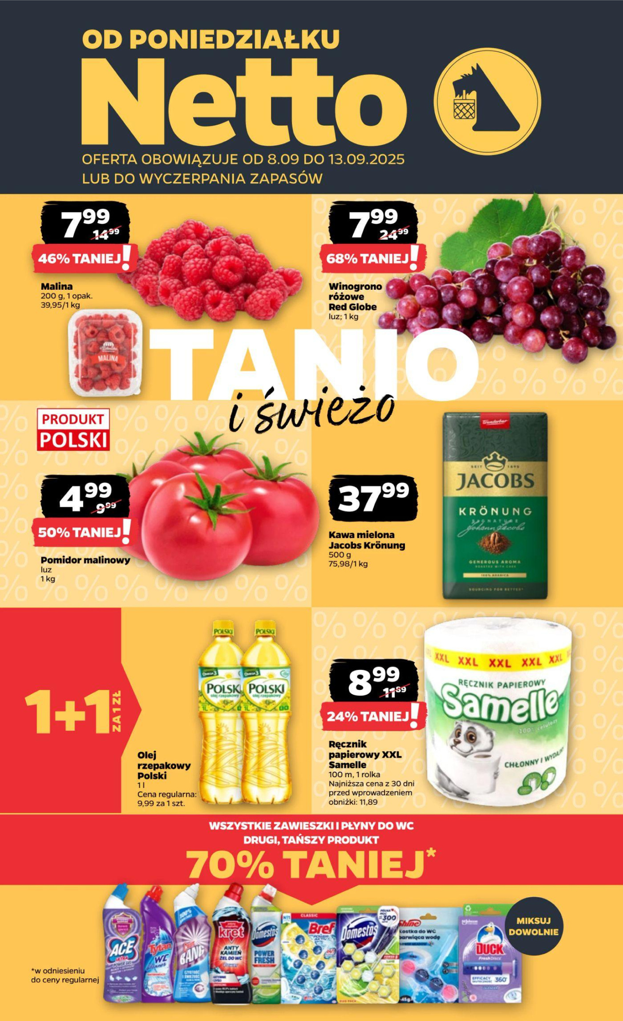 Netto gazetka od 8. 09. 2025