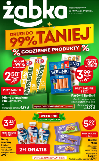 Żabka gazetka