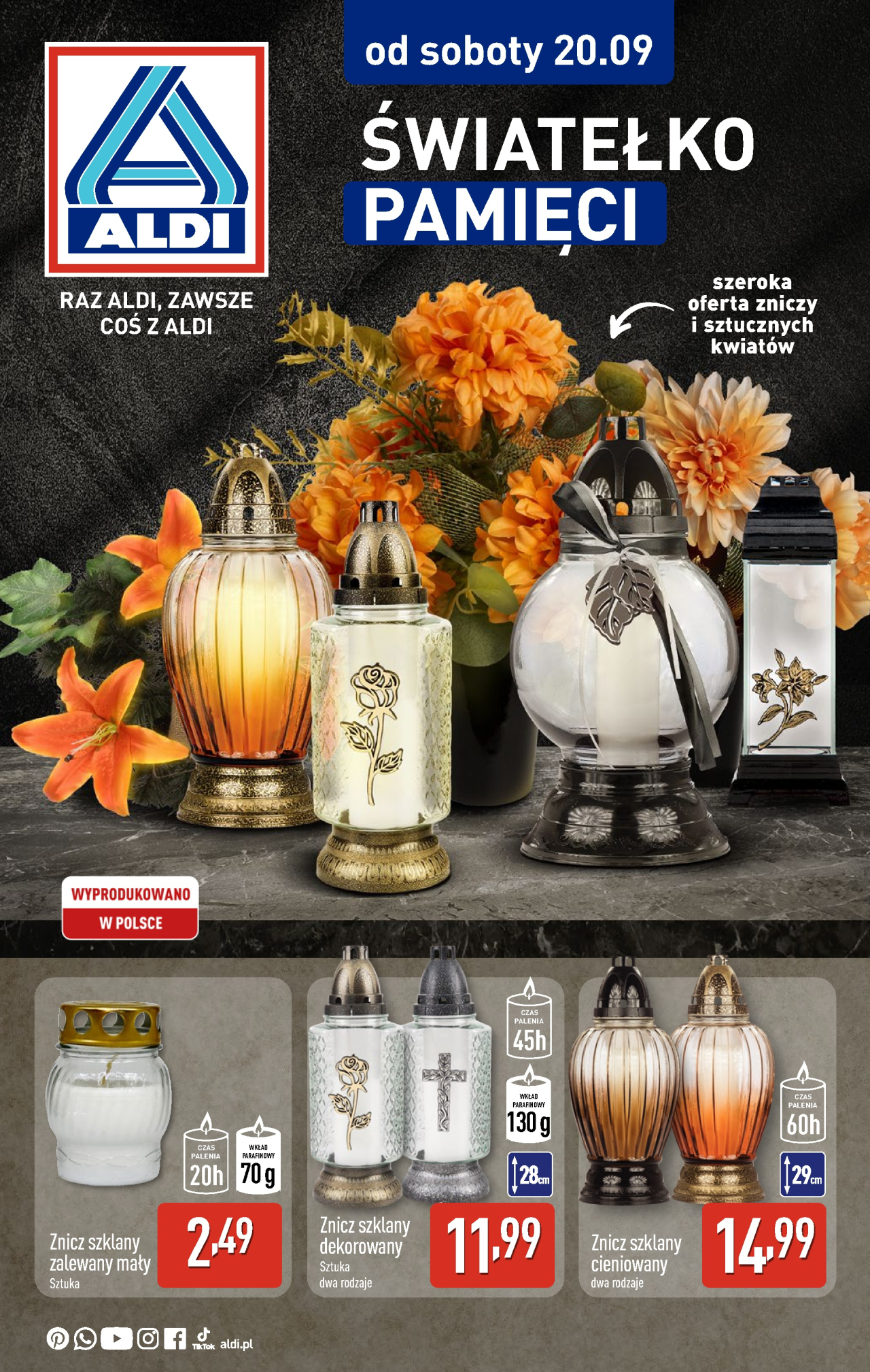 Aldi offerta od 20. 09. 2025