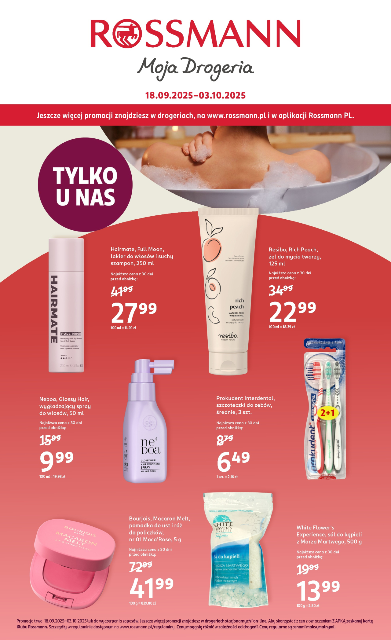 Rossmann gazetka od 18. 09. 2025