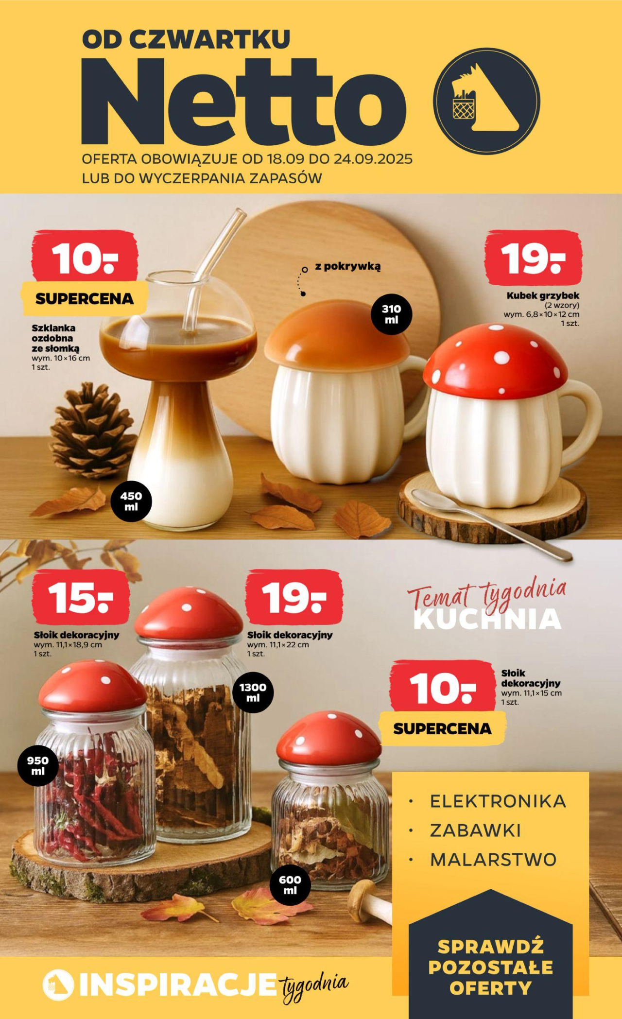 Netto gazetka - Non food od 18. 09. 2025