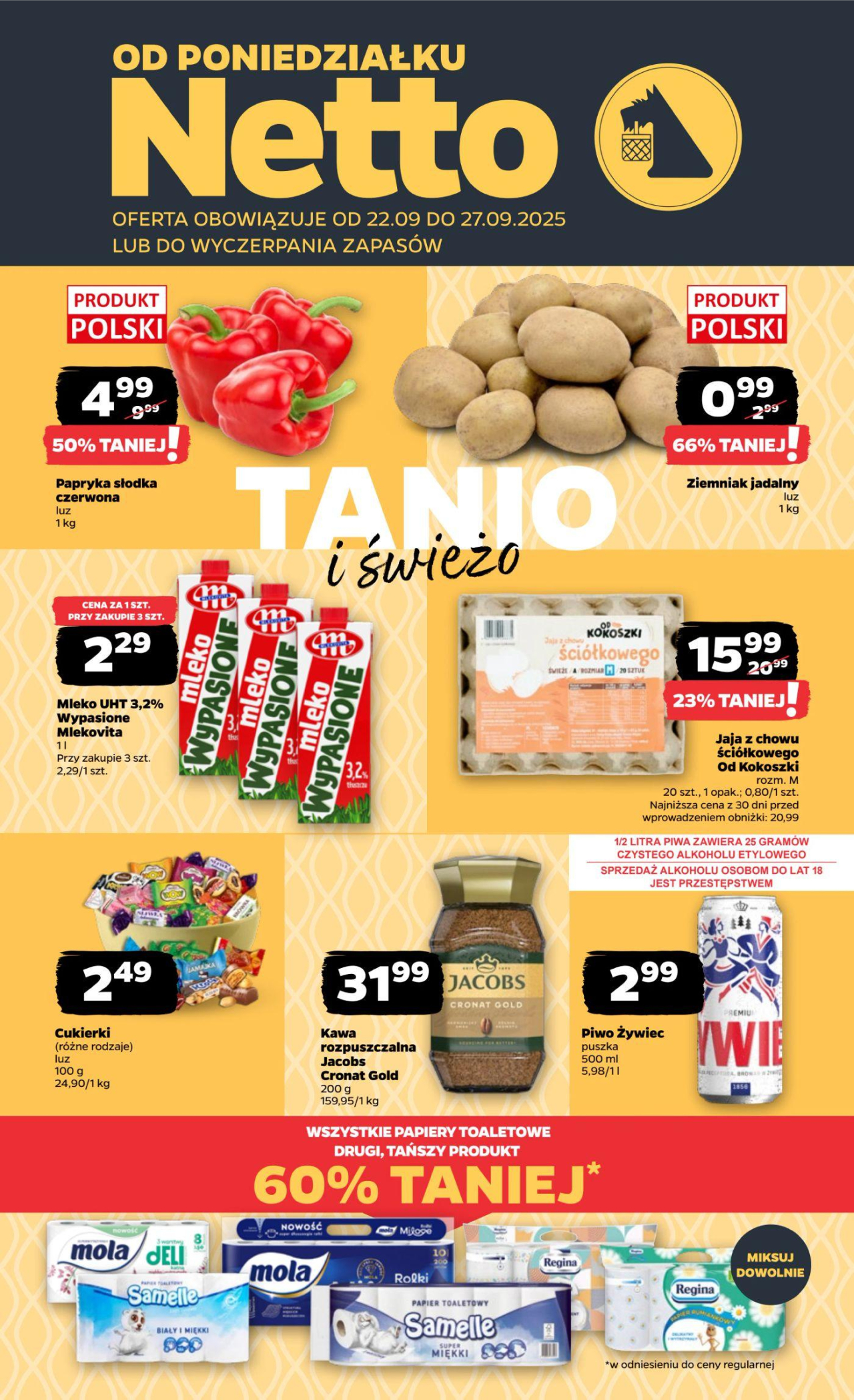 Netto gazetka od 22. 09. 2025