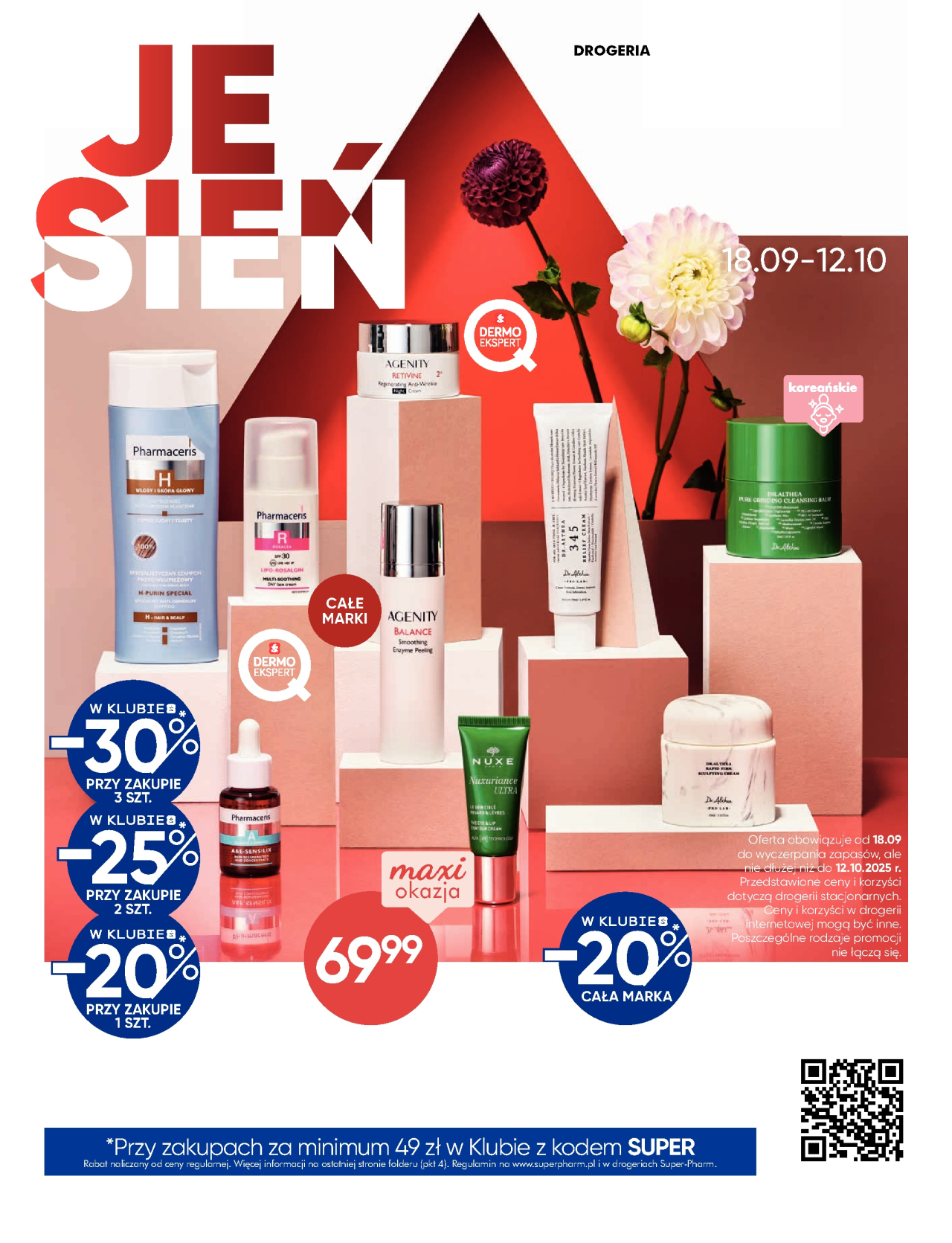 Super-Pharm gazetka - Folder kosmetyczny jesień od 18. 09. 2025