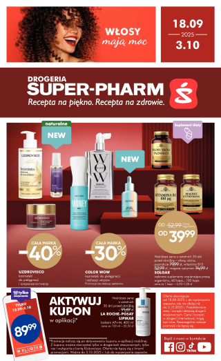 Super-Pharm gazetka - Włosy mają moc
