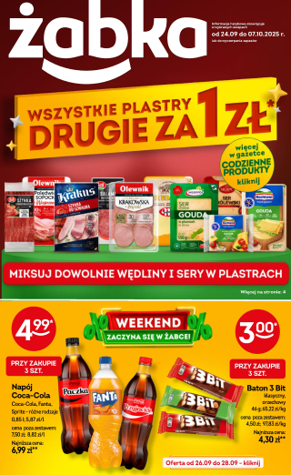 Żabka gazetka
